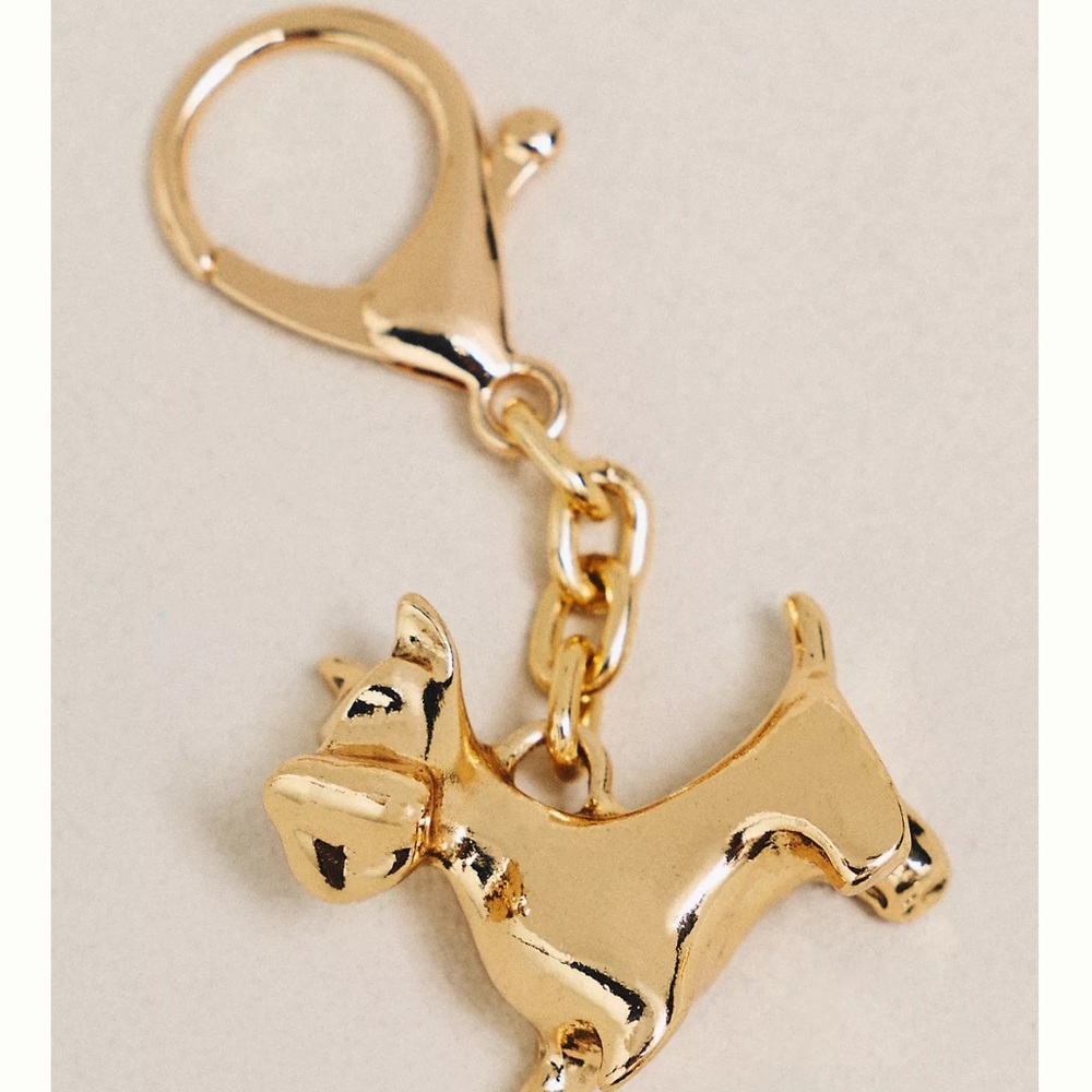 NWT Anthropologie Metal Gem Dog Charm - Picture 2 of 2